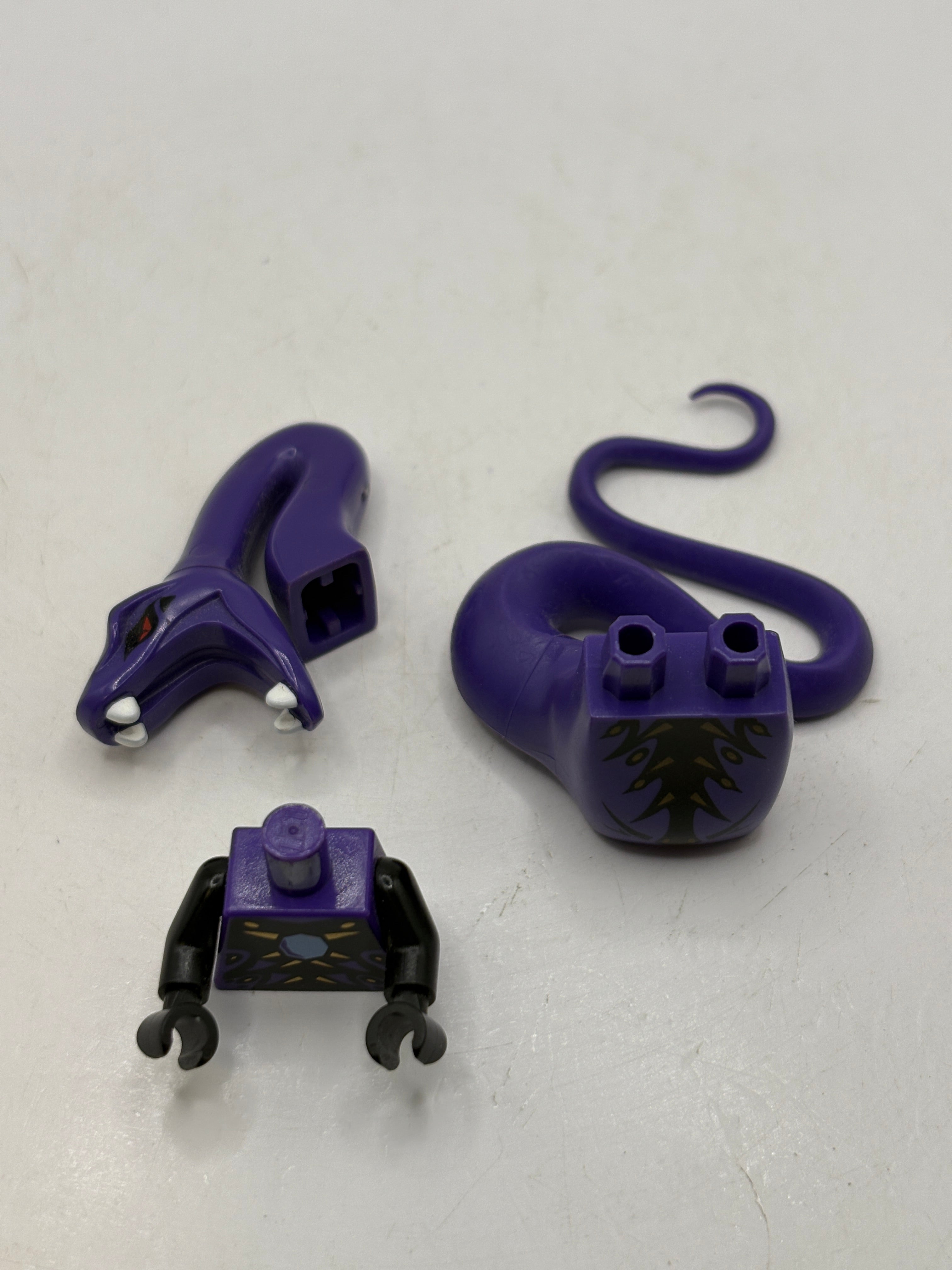 LEGO Ninjago Pythor P. Chumsworth Minifigure Legacy Purple